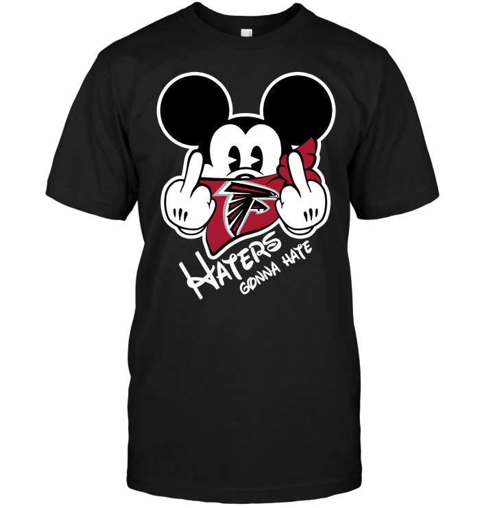 Atlanta Falcons "haters Gonna Hate" Mickey Mouse T-Shirt